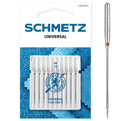 Šujmašinu adatas universālās SCHMETZ UNIVERSAL - Nr.80 (10gab.)