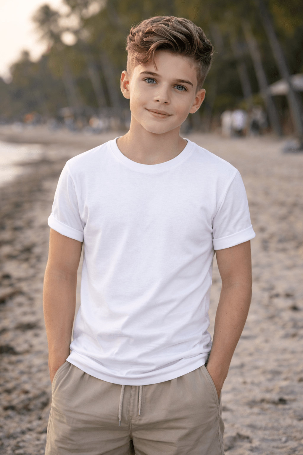 Attēls ar T - krekls bērnu RTP Apparel Tempo Kids 145g/m2 – pieejams Šarlotes audumi