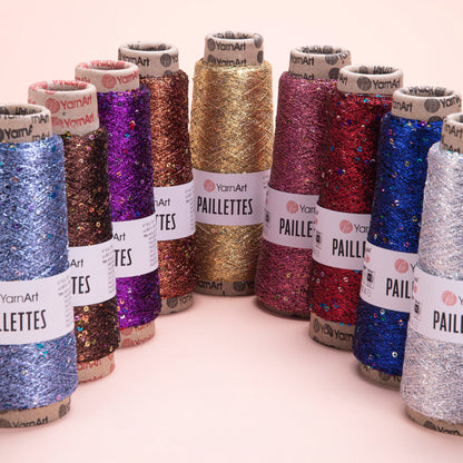 Image of Tambordiegi YarnArt Paillettes with shiny threads - 50g / 800m – available at Šarlotes audumi