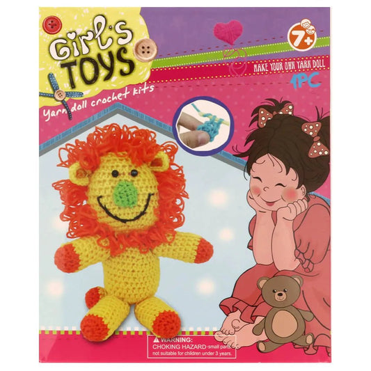 Attēls ar Tamborēšanas komplekts – lauva (amigurumi) – pieejams Šarlotes audumi