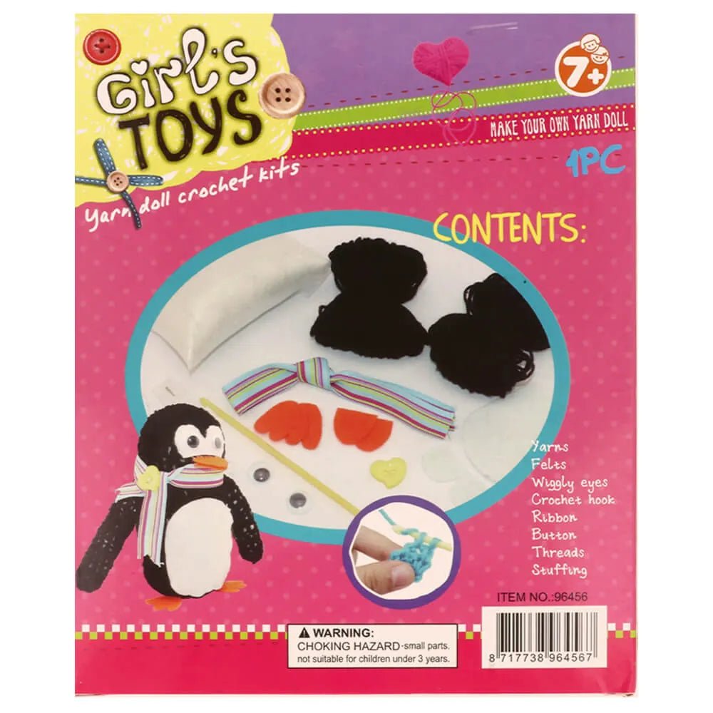 Attēls ar Tamborēšanas komplekts – pingvīns (amigurumi) – pieejams Šarlotes audumi