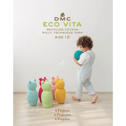 Attēls ar Tamborēšanas žurnāls DMC Eco Vita bērnu istabai ENG, DE – pieejams Šarlotes audumi