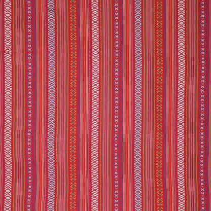 Tissu à motif traditionnel - tons rouges 200 g/m²