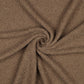 Teddy audums - kafijas brūns 270 g/m²