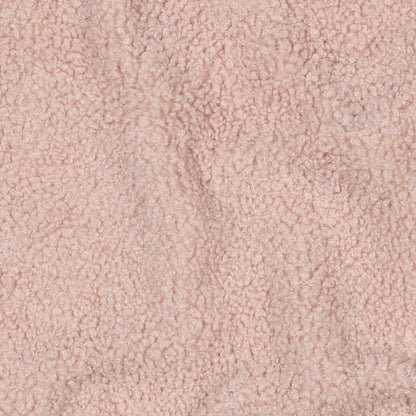 Tissu teddy - rose pâle 270 g/m²
