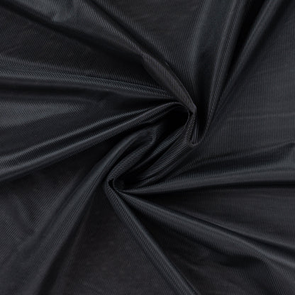 Image of black jersey lining fabric – available online at Šarlotes audumi