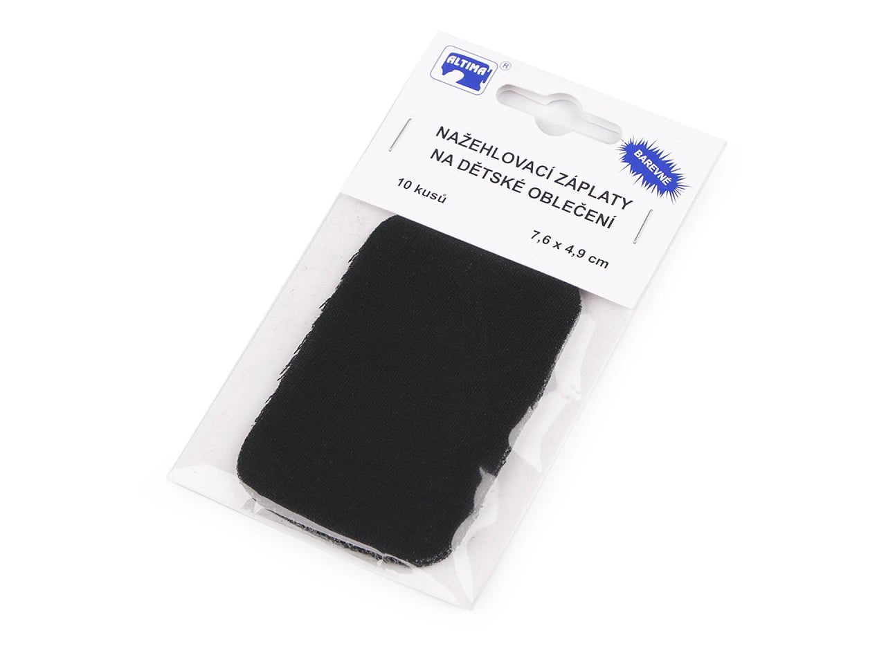 Attēls ar Uzgludināms ielāps| 7,6 × 4,9 cm 10 gab.|dažādi toņi – pieejams Šarlotes audumi