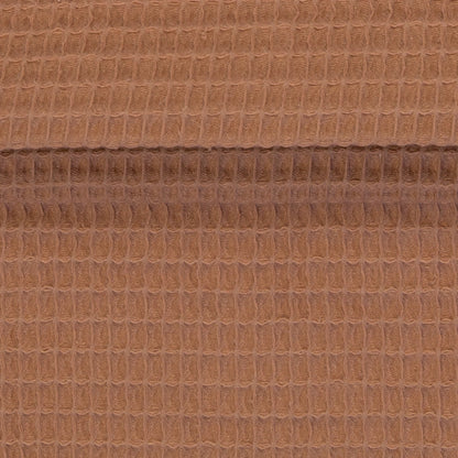 Image de tissu gaufré - argile 230 g/m² – disponible chez Šarlotes audumi