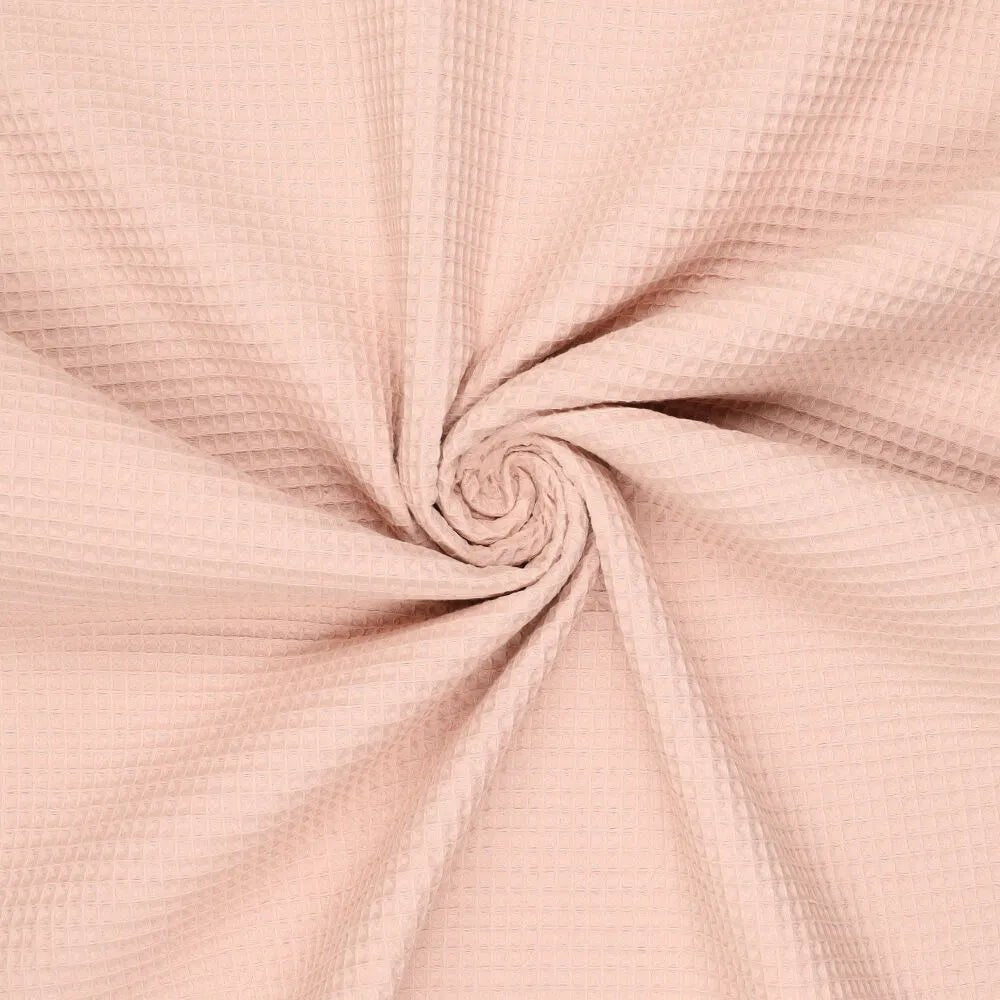 Attēls ar Vafeļaudums - pūderis 230 g/m² – pieejams Šarlotes audumi