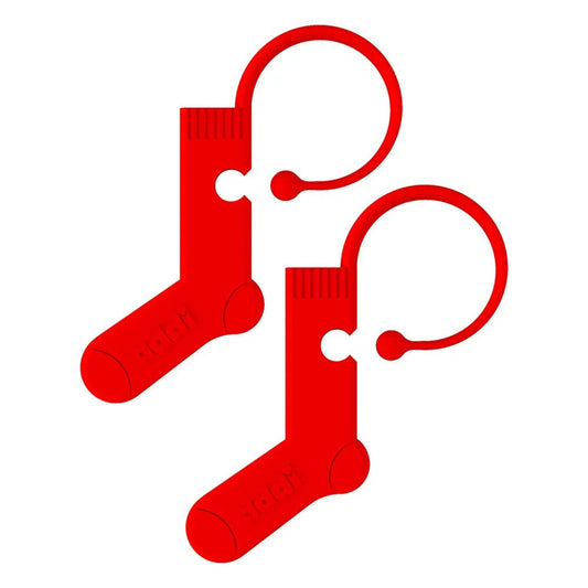 Attēls ar Valdziņu marķieri Addi Socks | 6 gab. | sarkani – pieejams Šarlotes audumi