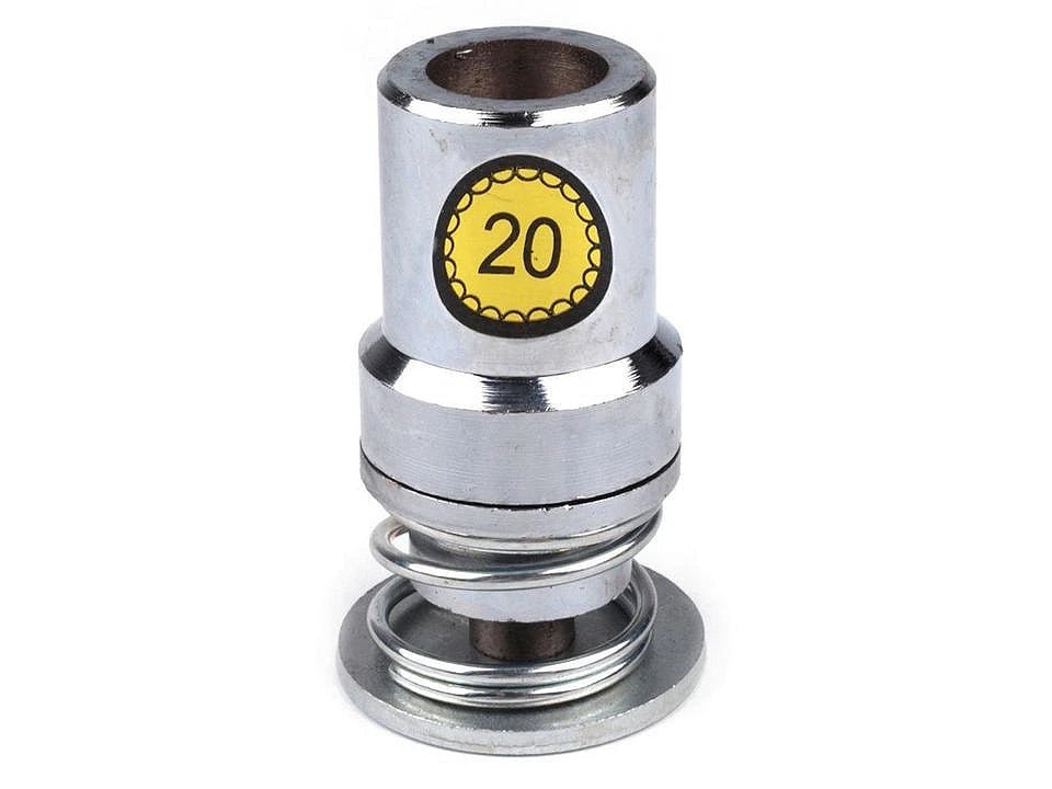 Attēls ar Veidne (mold) auduma pogu izgatavošanai rokaspresē – pieejams Šarlotes audumi