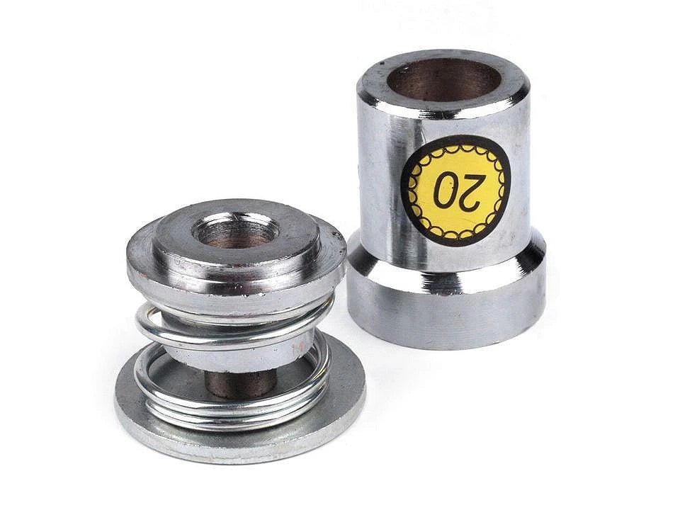 Attēls ar Veidne (mold) auduma pogu izgatavošanai rokaspresē – pieejams Šarlotes audumi