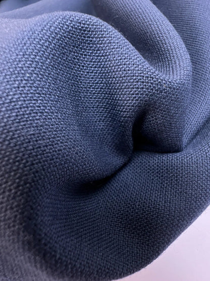Tissu en laine - bleu foncé 470 g/m²