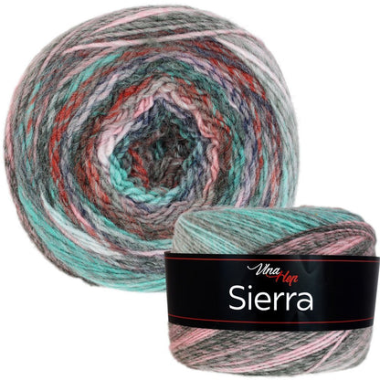 Fil de laine Vlna Hep Sierra multicolore 450 m 150 g #7201