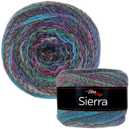Fil de laine Vlna Hep Sierra - multicolore 450 m 150 g #7202