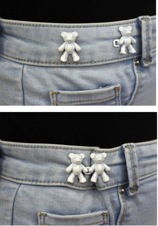 Dekoratīva sprādze– lāča dizains 20×40 mm