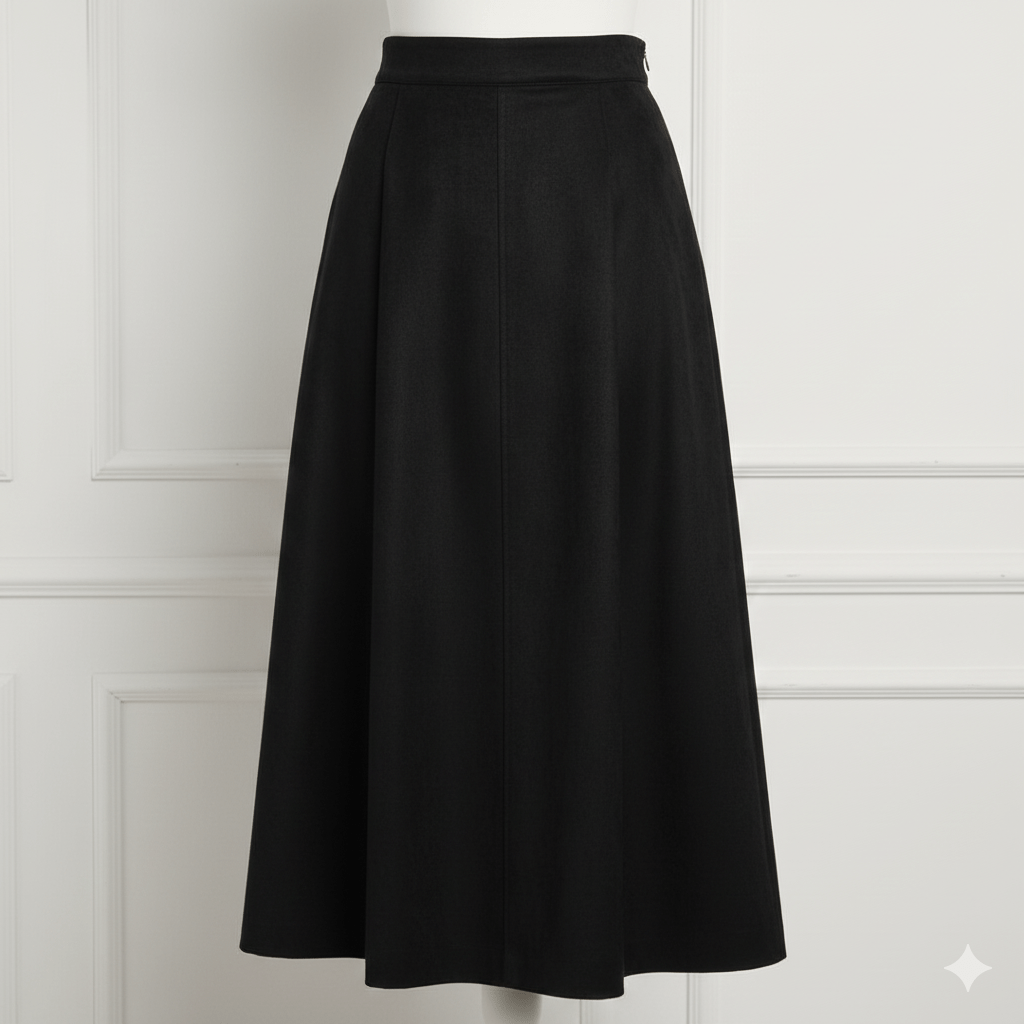 Attēls ar Zamšādas audums ar elastānu - tumši zila 280 g/m² – pieejams Šarlotes audumi