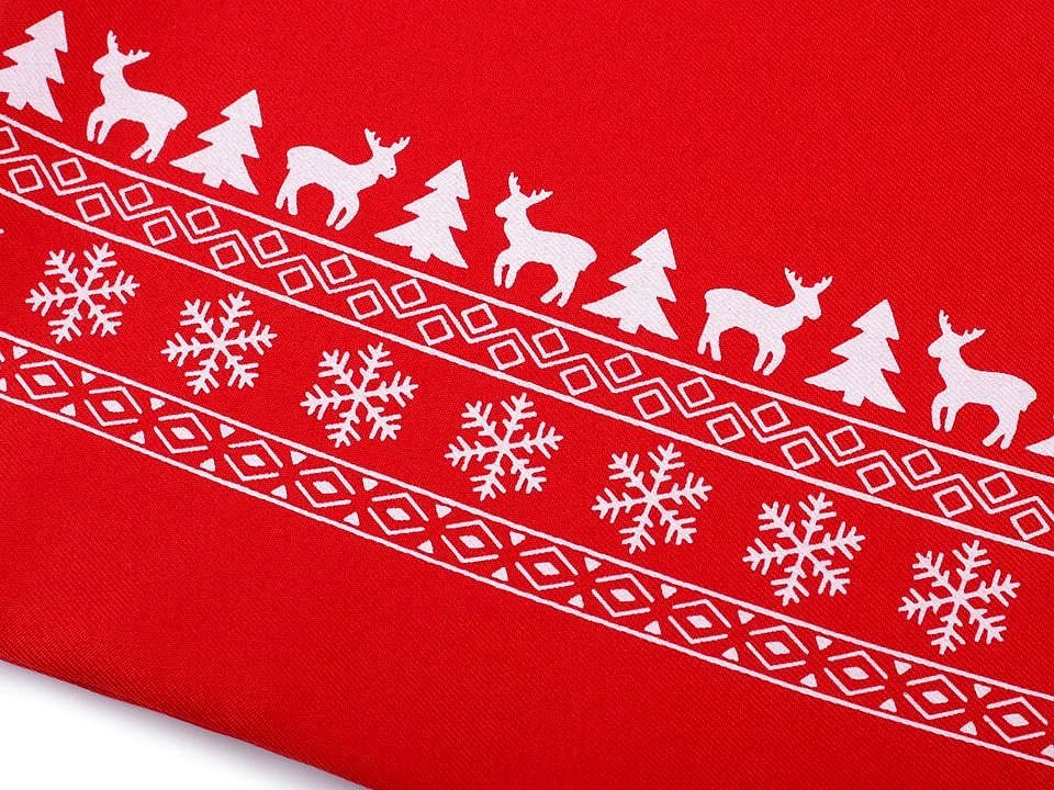 Attēls ar Ziemassvētku dāvanu maisiņš 30 × 35 cm – pieejams internetā Šarlotes audumi