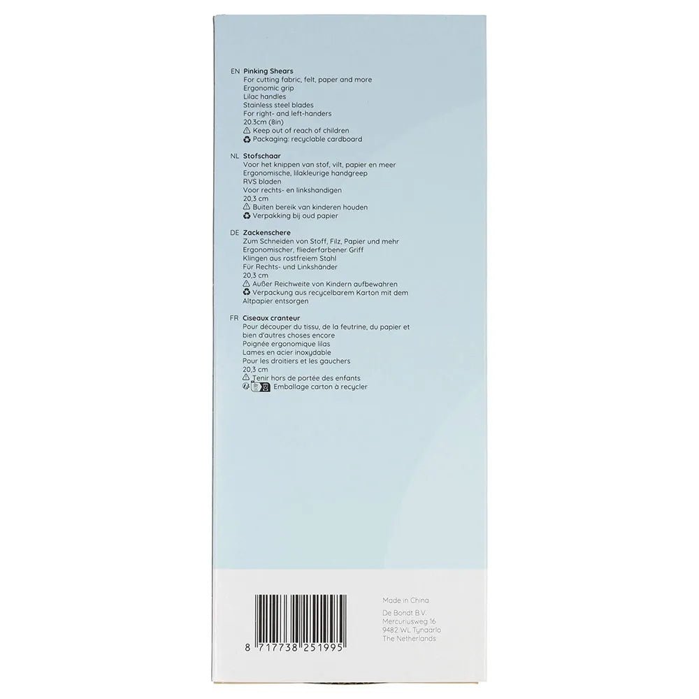 Attēls ar Zigzag šķēres Crafties 20,3 cm – pieejams Šarlotes audumi