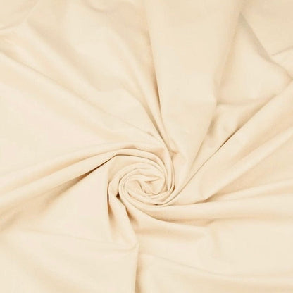 100% Cotton fabric - beige 125 g/m²