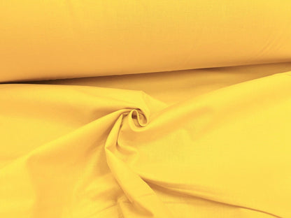 100 % Baumwollstoff, gelb, 220 cm, 146 g/m²