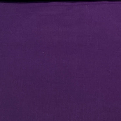 100% Baumwollstoff – dunkelviolett 125 g/m²