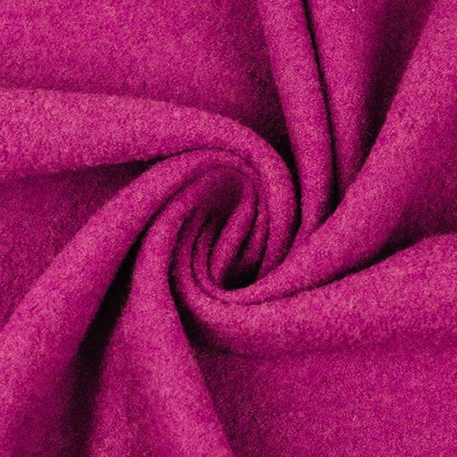 100 % Wollstoff – kräftig rosa 385 g/m²
