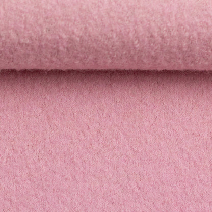 100 % tissu en laine rose 385 g/m²