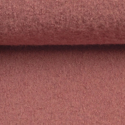 100% Wool fabric-old rose 385 g/m²