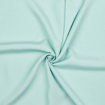 Tissu 100 % viscose - menthe claire 110 g/m²