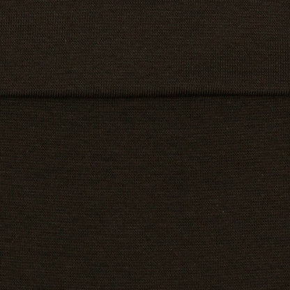 Fabric edging | cuff-chocolate brown 270 g/m²