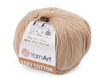 Fil Yarn Art Baby Cotton beige 165 m 50 g #405