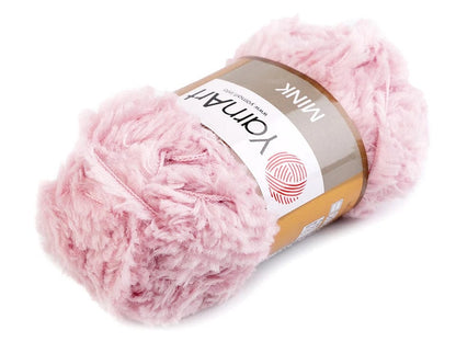 Dzija Yarn Art MINK-maigi rozā 75m 50g #347