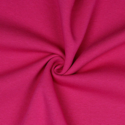 Cotton insulated jersey-fuchsia 285 g/m²