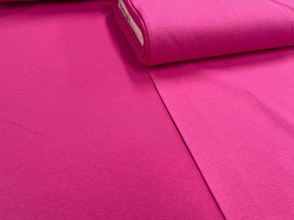 Cotton insulated knitwear - fuchsia 285 g/m²