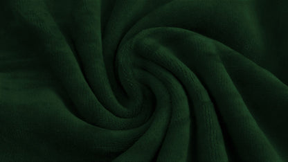 Baumwollvelours, smaragdgrün 250 g/m²