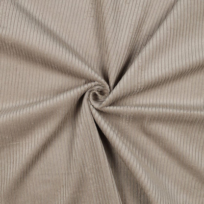 velours côtelé en coton beige 280 g/m²