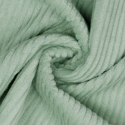 Velours côtelé en coton - menthe 280 g/m²