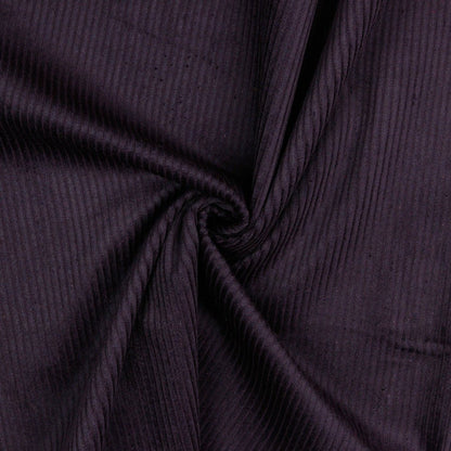 Velours côtelé en coton, violet foncé 280 g/m²