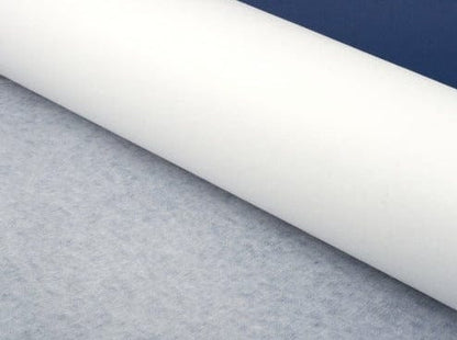 Tissu thermocollant unilatéral (entoilage non tissé) blanc 39 g/m²