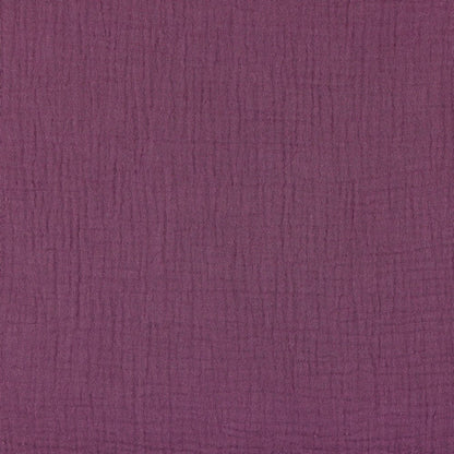 Muslin in a dark plum shade 125 g/m²