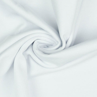 Jersey de coton fin - blanc 215 g/m²
