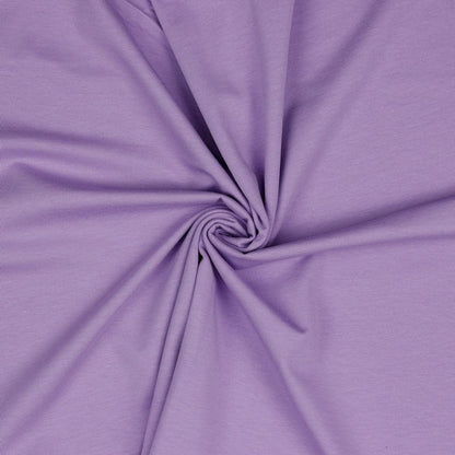 Jersey de coton fin lavande 215 g/m²