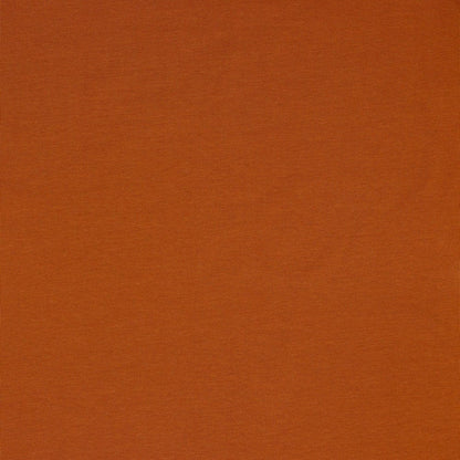 Jersey de coton fin, ton rouille 215 g/m²