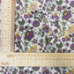 Premium 100% kokvilnas audums-lillā boho raksts115 g/m²