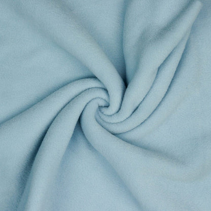 Tissu polaire premium anti-boulochage bleu clair 240 g/m²