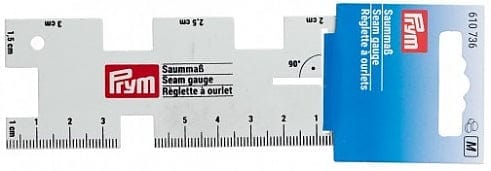 PRYM lineāls šuvju atzīmēm| Marķēšanas lineāls