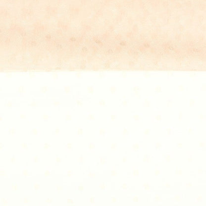 Tulle à pois beige