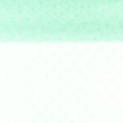 Tulle à pois menthe
