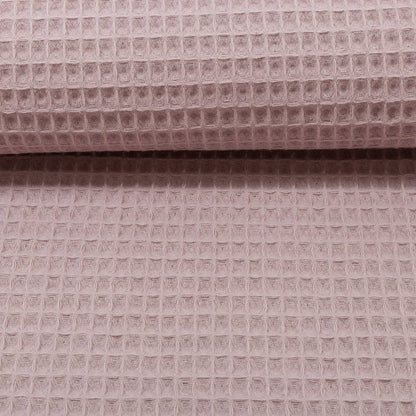 Waffelstoff, rosé-beige 230 g/m²